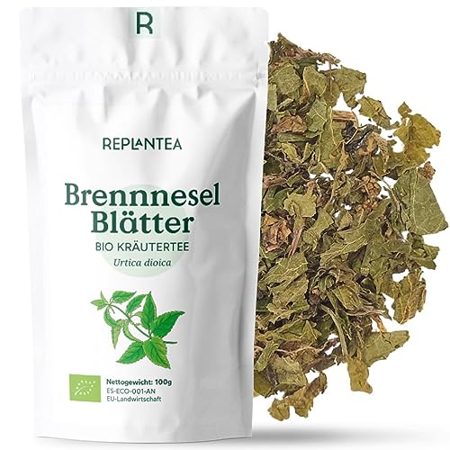 BIO Brennesseltee 100g (50 Tassen) | Brennesselblätter-Tee Lose in Bio-Qualität REPLANTEA von REPLANTEA Cuidamos tu Naturaleza