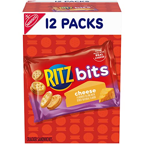 Crackers Bits Cheese Sandwich Crackers, 1 Ounce (Pack of 12) von RITZ