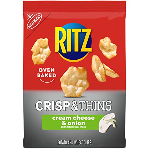 Ritz Crisp & Thins Cream Cheese & Onion Chips| 7.1 Ounce von RITZ