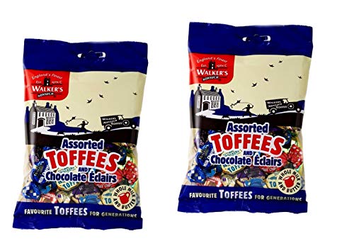 RNR Walkers Toffee-Beutel, sortiert, 2 x 150 g von RNR