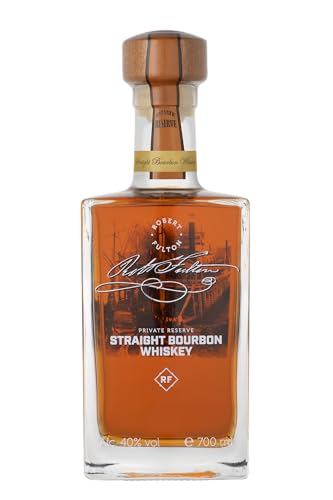 Robert Fulton Straight Bourbon Whiskey, 700 ml Flasche, 40% Alk. von ROBERT FULTON