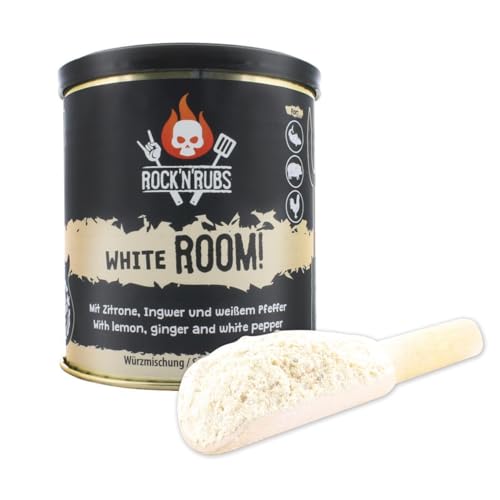 ROCK'N'RUBS Grillgewürz White Room - BBQ Rub zum Grillen von ROCK`N RUBS