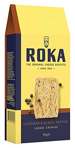 ROKA Cheese Crispies Black Pepper von ROKA