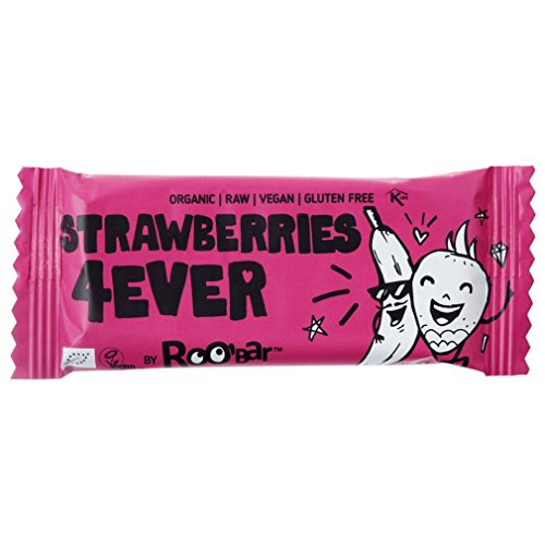 ROO'BAR: Nut & Fruit Bar - Strawberries 4ever 30g (1) von ROOBAR