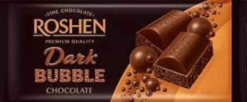 ROSHEN Dark Bubble Chocolate, 80 g von ROSHEN