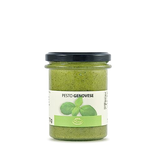 Pesto Genovese Rossi 1947, 100% Italienische handwerklich Produkt, ein Dose von 180g von ROSSI