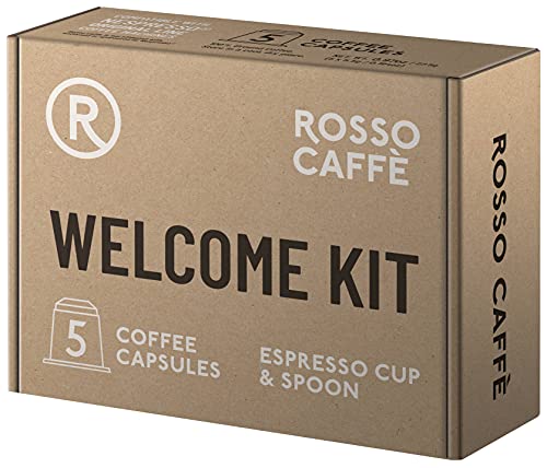 ROSSO CAFFÈ Kaffeekapseln für Nespresso Original Maschine – Probierpaket von ROSSO CAFFÈ