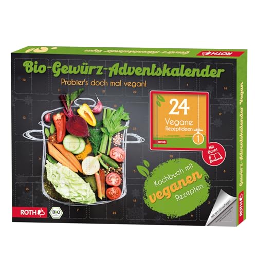 ROTH Bio-Gewürz Adventskalender "Vegane Rezepte" von ROTH