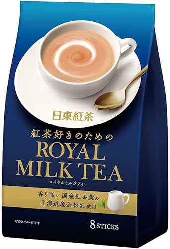 Nittoh Kocha Royal Japanese Instant Milk Tea, 8 Einzelne Beutel. von 日東紅茶