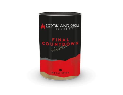 Final Countdown by Jörg Päßler, Topping Gewürz zum Finishen von Steaks, Gemüse und Grillgerichte von ROYAL SPICE