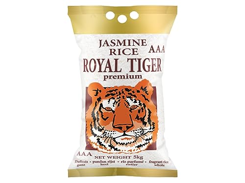 [ 5kg ] ROYAL TIGER Jasmin Duftreis / Jasmin Reis, ganz / Jasmine Rice AAA von ROYAL TIGER