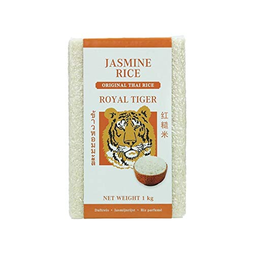 Royal Tiger- 1Kg Jasmin Reis, Original Thailändischer Reis von ROYAL TIGER