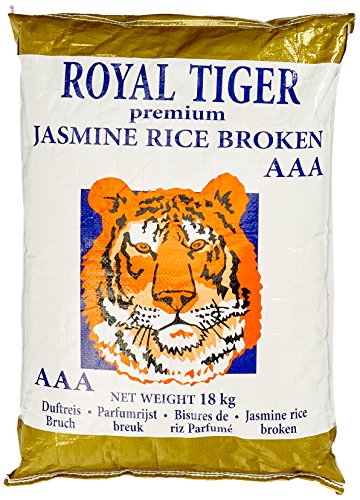 Royal Tiger Reis Jasmin bruch, 1er Pack (1 x 18 kg) von ROYAL TIGER