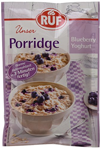 RUF Porridge Blueberry Joghurt 13er Pack (13 x 65g) von RUF