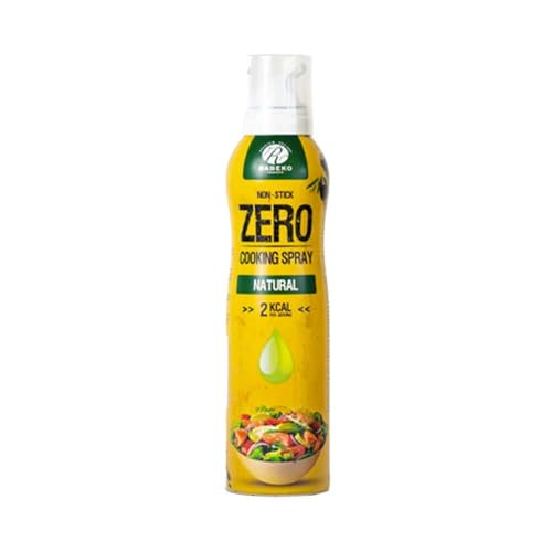 Rabeko Zero Kochspray kalorienarm | natürlich | 800 Portionen,2 kcal pro Sprühstoß| Pfannenspray zum Braten, Grillen & Backen| ohne Zusätze, ohne Zucker | Gluten und Laktosefrei 1 x 200ml von Rabeko Products