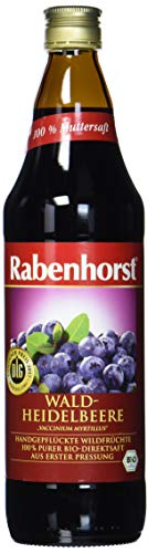 Rabenhorst Waldheidelbeere Muttersaft, 1er Pack (1 x 750 ml) von Rabenhorst