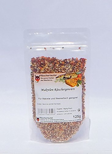 Räucherteufel Makrelen-Räuchergewürz 125g von Räucherteufel