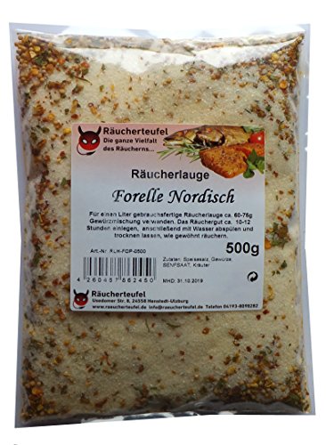 Räucherteufel Räucherlauge Forelle Nordisch 500g von Räucherteufel