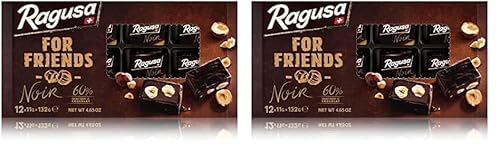 Ragusa For Friends Noir, 12 Stück, 132 g (Packung mit 2) von Ragusa