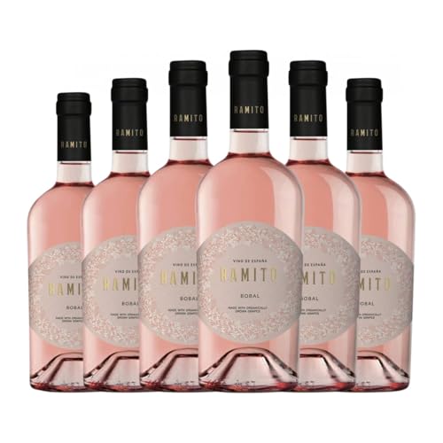 Raíces Ibéricas Ramito Rosado Bobal Utiel-Requena 75 cl Rosé-Wein (Karton mit 6 Flaschen von 75 cl) von Raíces Ibéricas Master Winemakers