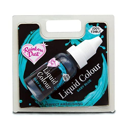 Colorant Liquide Airbrush - Bleu -16ml von Rainbow Dust