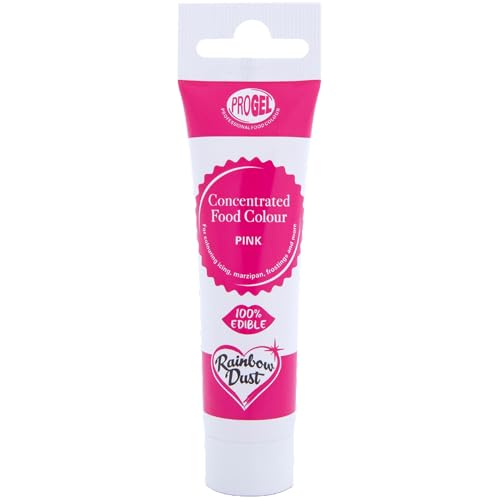 Konzentrierte Lebensmittelfarbe- Rosa / Concentrated Paste Food Colouring- Pink von Rainbow Dust