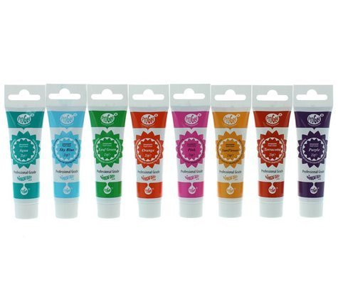 Rainbow Dust ProGel Professional Food Colouring Set - Summer Colours by Rainbow Dust von Rainbow Dust