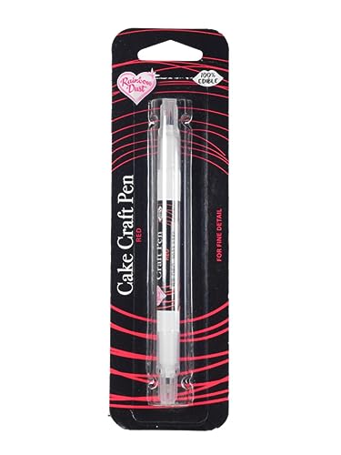 Cake Craft Pen Essbarer Marker Red Double Tip zum Dekorieren von Zucker, Kuchen, Cupcakes, Keksen (rote Farbe) von RainbowDust