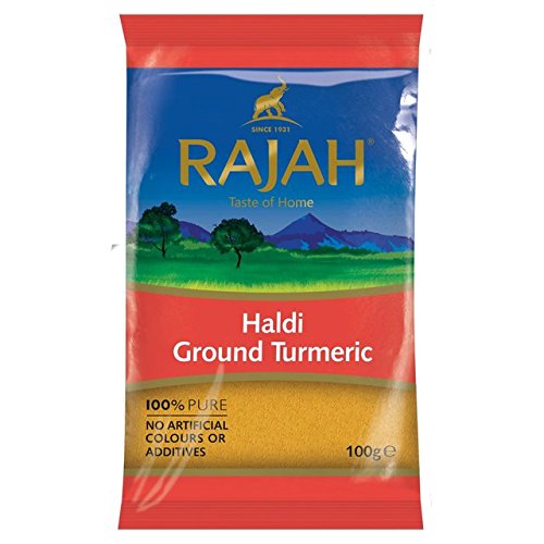 Rajah Haldi Kurkuma gemahlen, 100 g, 2 Stück von Rajah