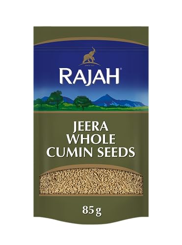 Rajah Kreuzkümmelsamen – Ganze Kreuzkümmelsamen zum Würzen und Kochen – 1 x 85 g von Rajah