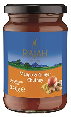 Rajah - Mango und Ingwer Chutney - 340g von Rajah