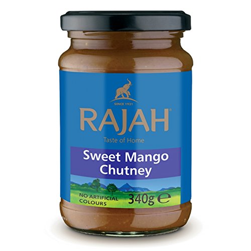 Sweet Mango Chutney - Rajah, 3er Pack (3 x 340g) von Rajah