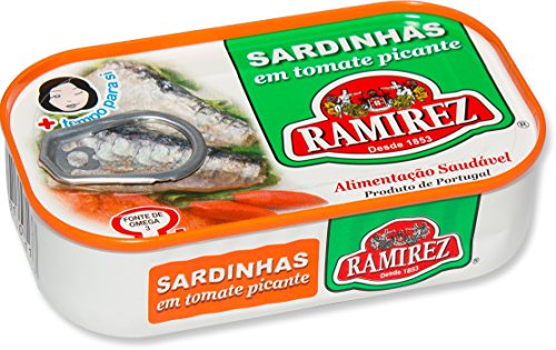 Ramirez Spicy Tomato kÃƒ¶nnen Sardinen in 125 g von Ramirez