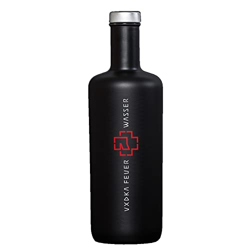 Rammstein Vodka 0,7L Feuer & Wasser 2020 Edition Schwarz (40% Vol.) von Rammstein