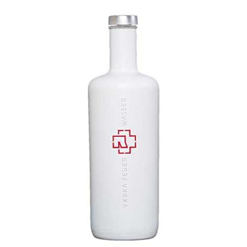 Rammstein Vodka 0,7L Feuer & Wasser 2020 Edition Weiß (40% Vol.) von Rammstein