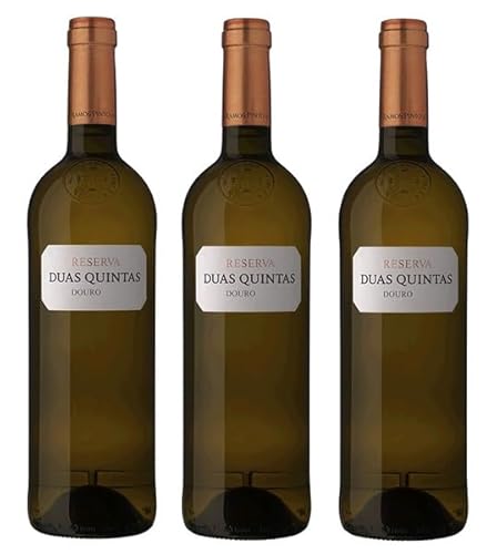 3x 0,75l - 2022er - Ramos Pinto - Duas Quintas - White Reserva - Douro D.O.P. - Portugal - Weißwein trocken von Ramos Pinto