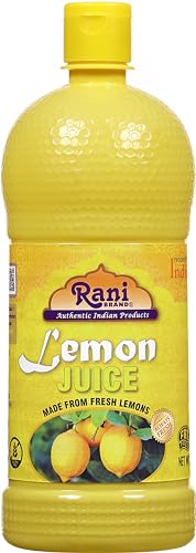 Rani Zitronensaft 33.8oz (1Liter) Vegan ~ Gluten Free | Non-GMO | No Colors | Indian Origin von Rani Brand Authentic Indian Products