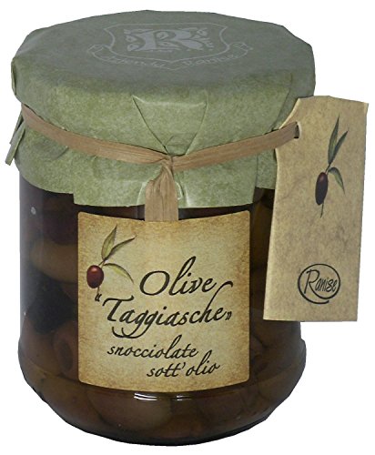 Taggiasca Oliven entkernt 180 gr. - Ranise von Ranise