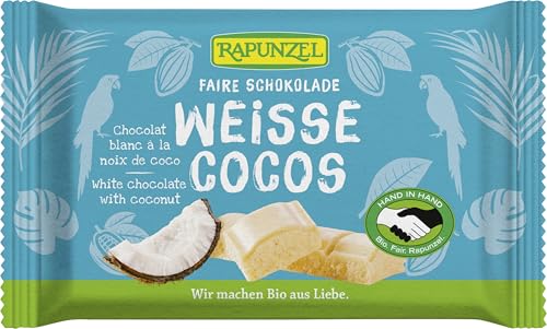 Rapunzel Bio Schokolade Weisse Cocos, 12 x 100g von Rapunzel Naturkost GmbH