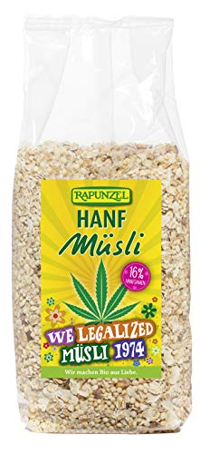 Rapunzel Müsli mit Hanf für ein gesundes Frühstück | Hanfmüsli mit Quinoa und Birne, 500g von Rapunzel Naturkost