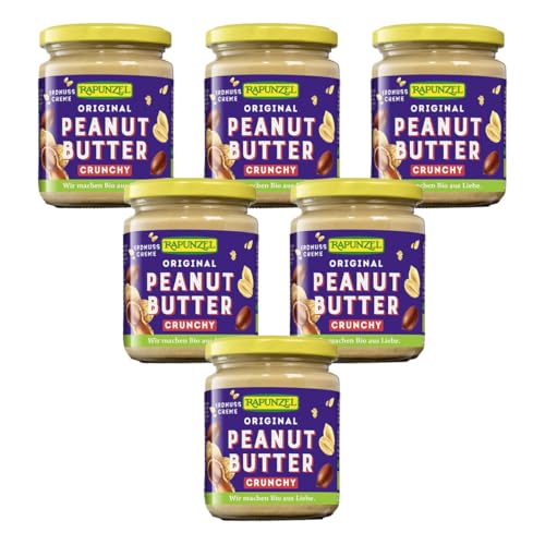 Rapunzel - Peanutbutter Crunchy - 0,25 kg - 6er Pack von Rapunzel Naturkost