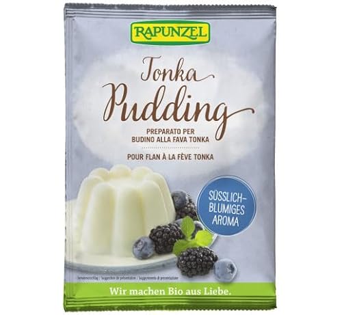 Rapunzel - Pudding-Pulver Tonka - 40 g - 25er Pack von Zeelec