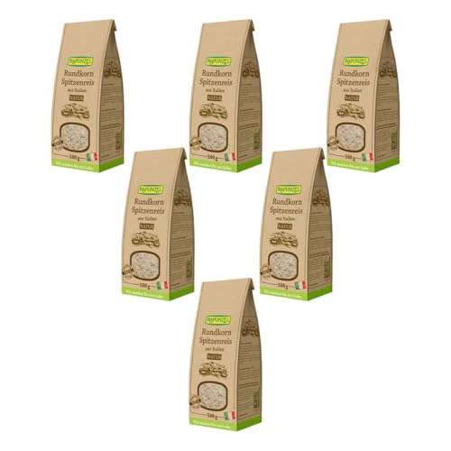 Rapunzel - Rundkorn Spitzenreis natur - 0,5 kg - 6er Pack von Rapunzel Naturkost