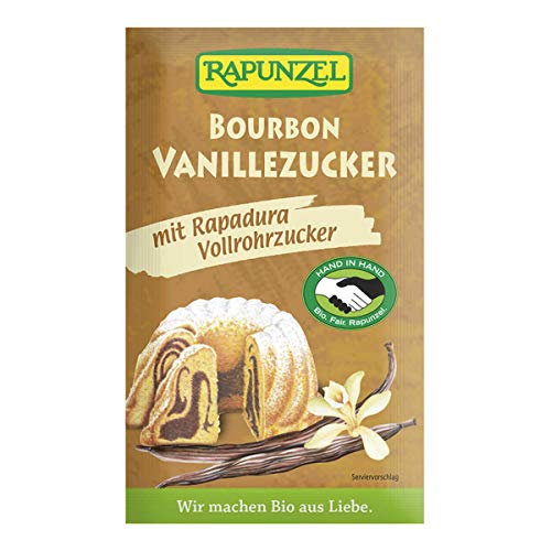 Rapunzel - Vanillezucker Bourbon mit Rapadura HIH - 8 g - 30er Pack von Rapunzel Naturkost
