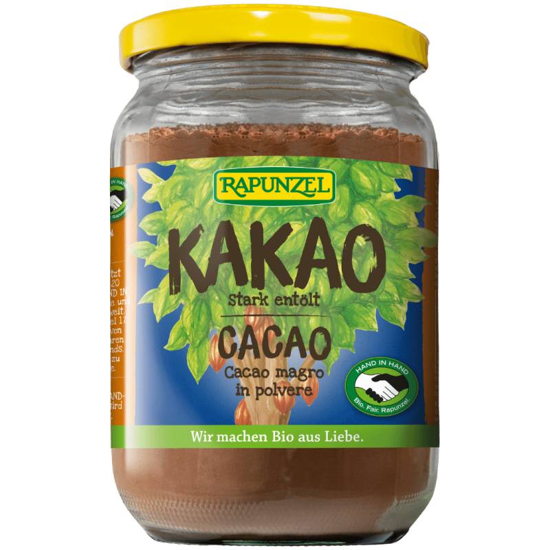 Bio Kakaopulver stark entölt von Rapunzel