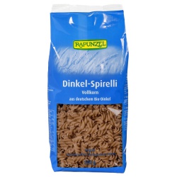 Dinkel-Vollkorn-Spirelli aus Deutschland von RAPUNZEL
