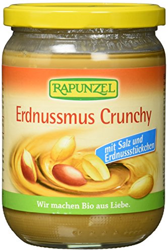 Erdnussmus Crunchy mit Salz von Rapunzel