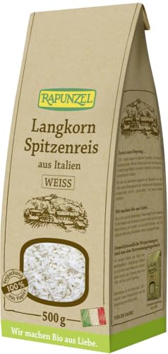 Langkorn Spitzenreis weiß 12 x 500 gr von Rapunzel