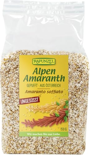 Alpen-Amaranth gepufft von Rapunzel