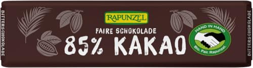 Bitterschokolade Täfelchen 85% HIH von Rapunzel